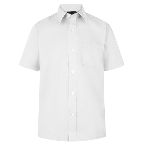 Marcel Hughes Short Sleeve Shirt – White – Marcel Hughes Schoolwear